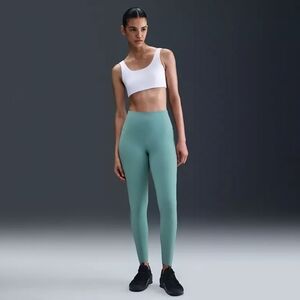 Nike Zenvy High Waisted Gentle Support 7/8 Leggings In Cannon, NWT